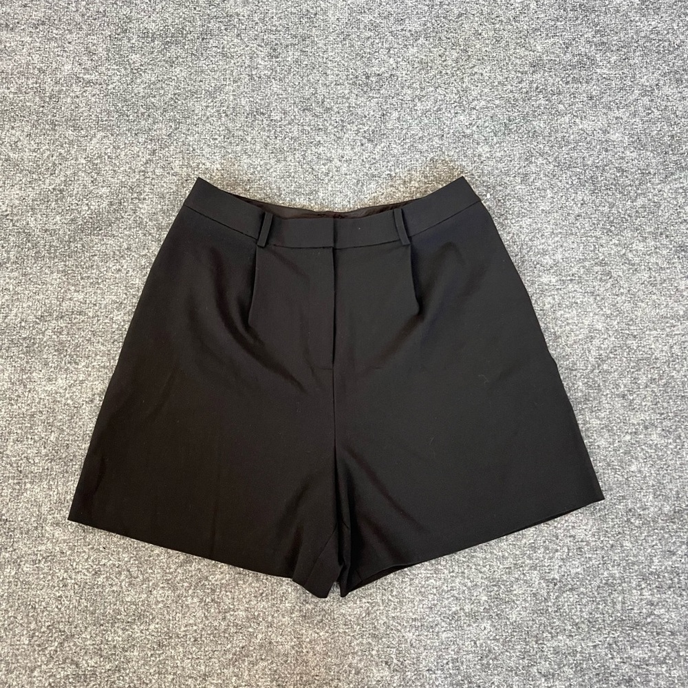 1. State Women's High Waist Black Shorts - Picture 3 of 14